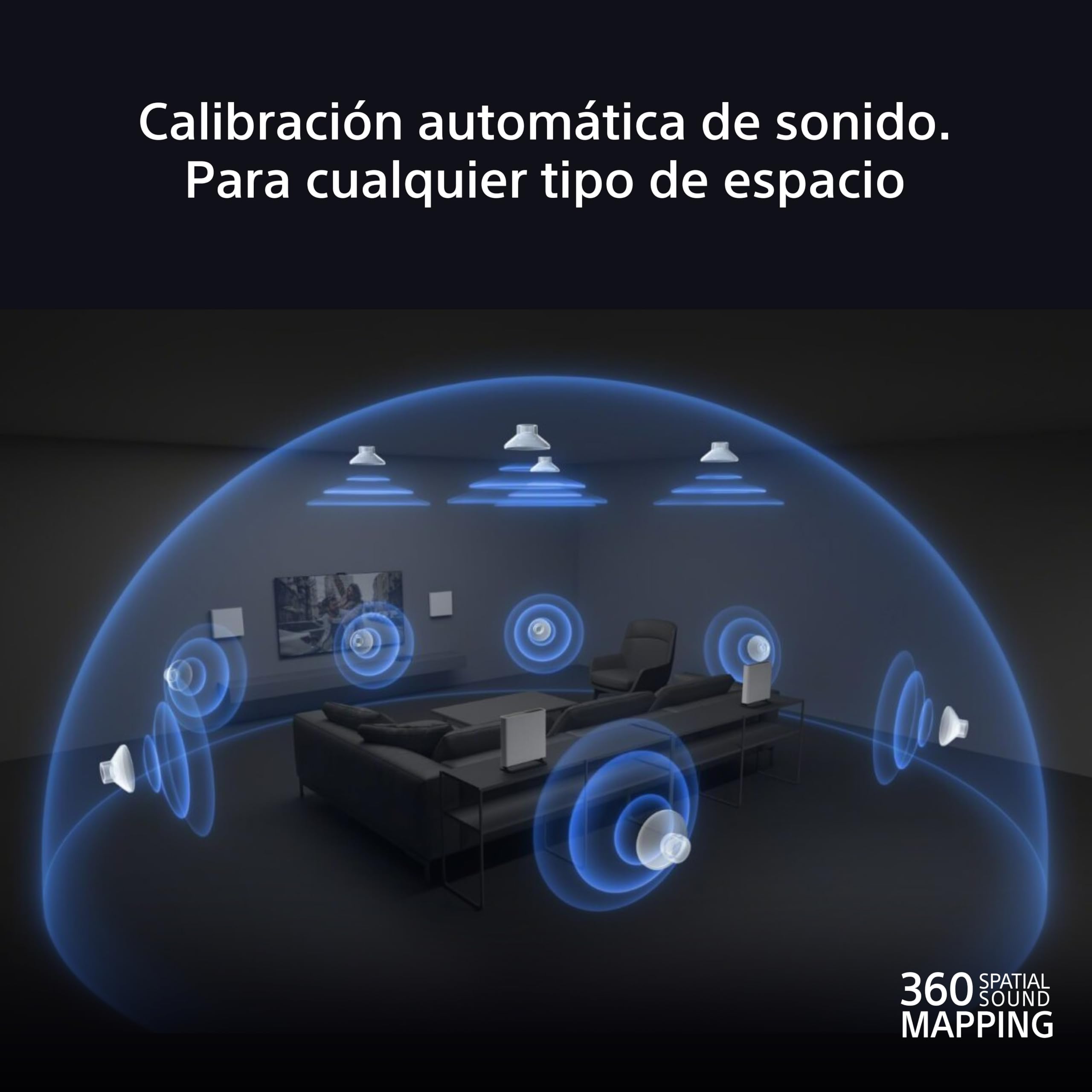 Sony BRAVIA Theatre Quad – Dolby Atmos® Home Cinema con 4 Altavoces, Wi-Fi®, Bluetooth®, 360 Spatial Sound Mapping, Modelo 2024