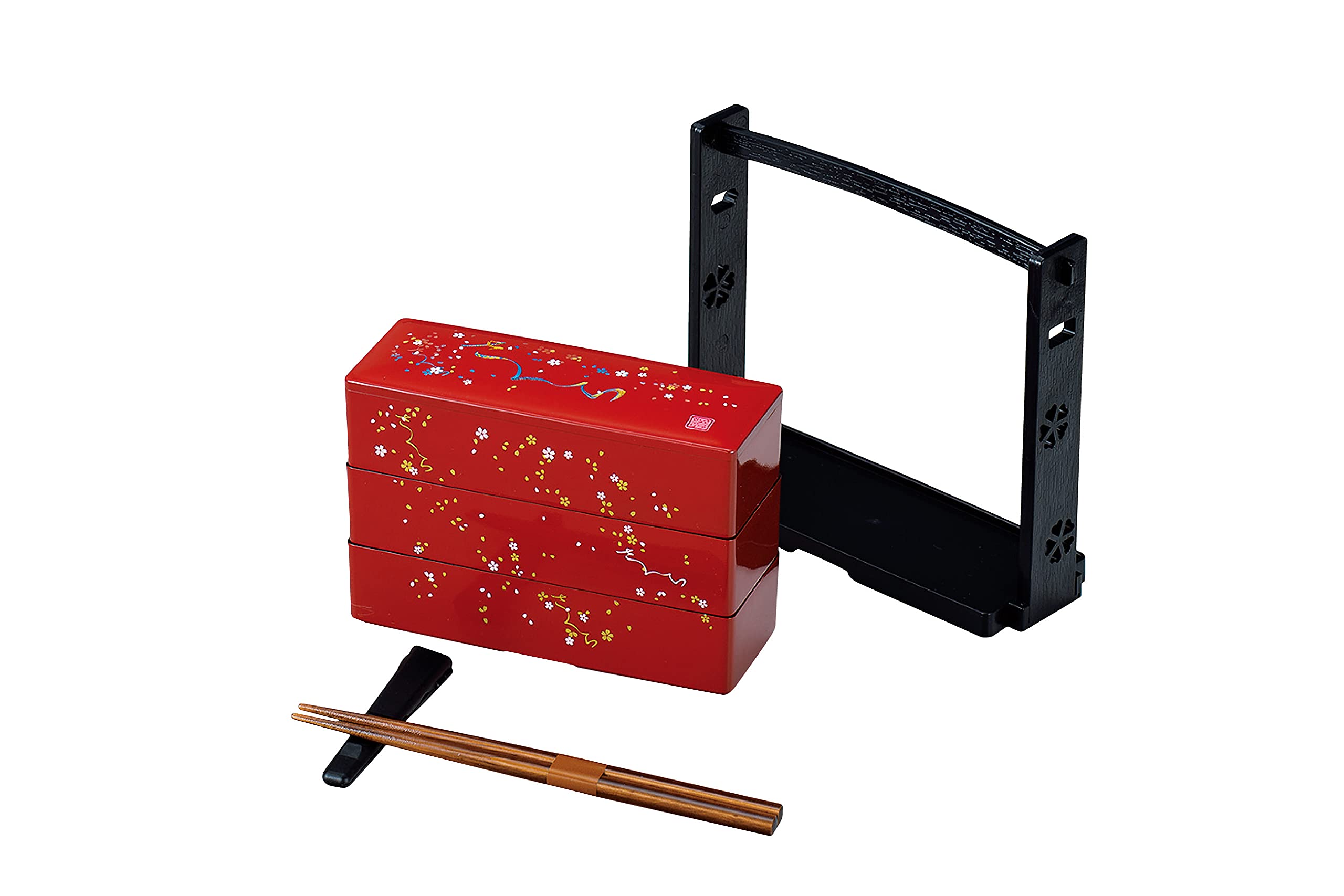 Amazon.co.jp: たつみや 手堤付弁当箱 野点弁当(600ml) さくら 303032 