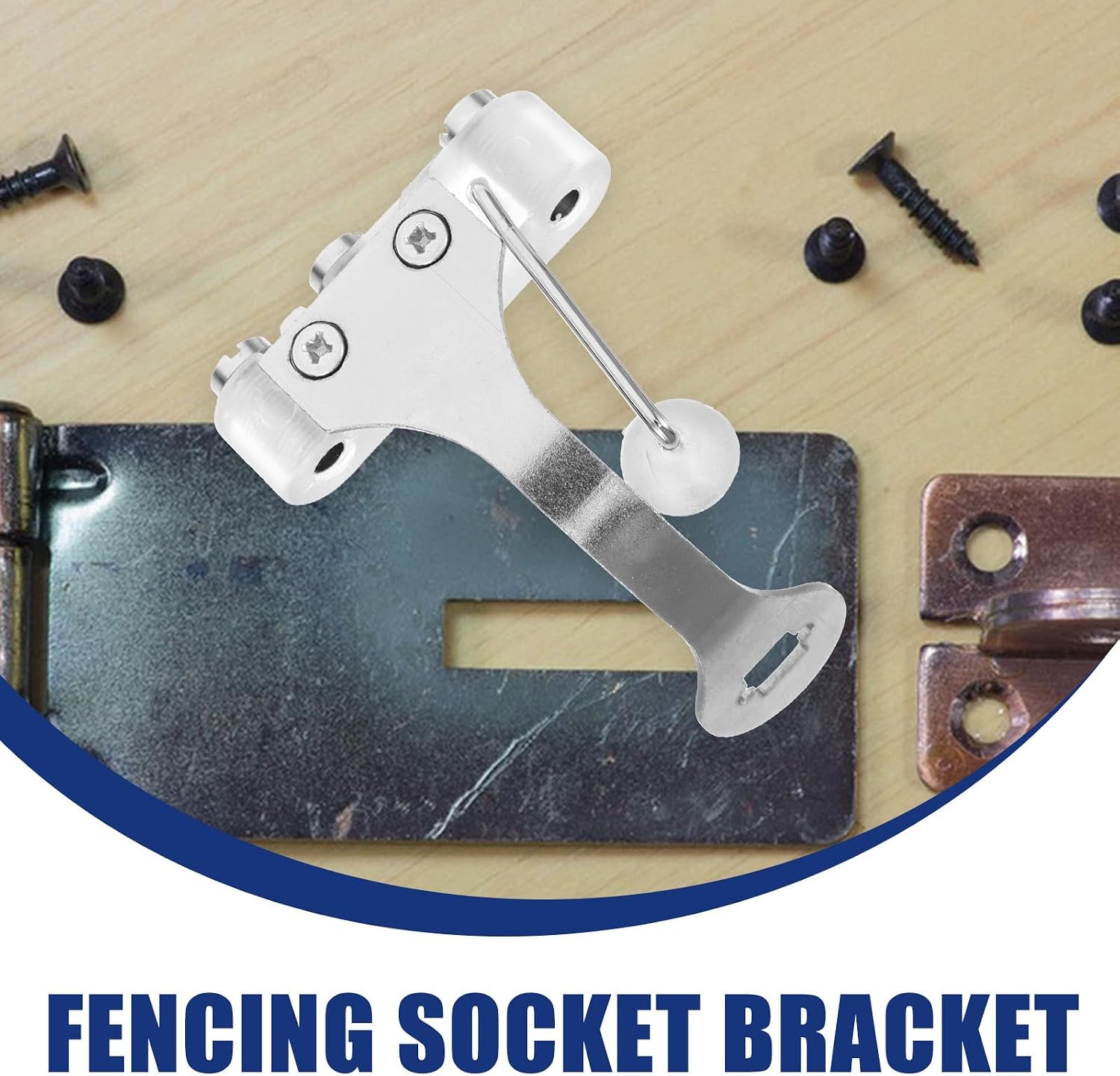 Fencing Epee Socket Replacement Metal Training Tool Portable Stainless Steel Epee Socket for Fencing Equipment and Practice