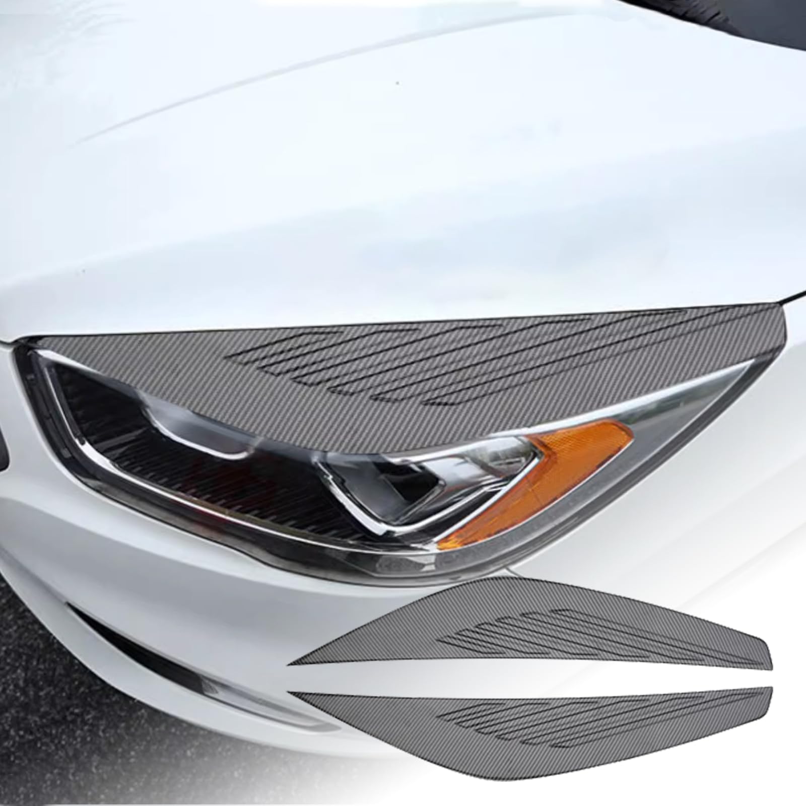 Calcomanía para párpados de coche Ford Escape accesorios exteriores de ABS 2 piezas