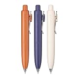 uniball™ one P Gel Pens, 0.5mm, Mandarin, Grape & Yogurt, Black Ink, 3 Pack – view 3