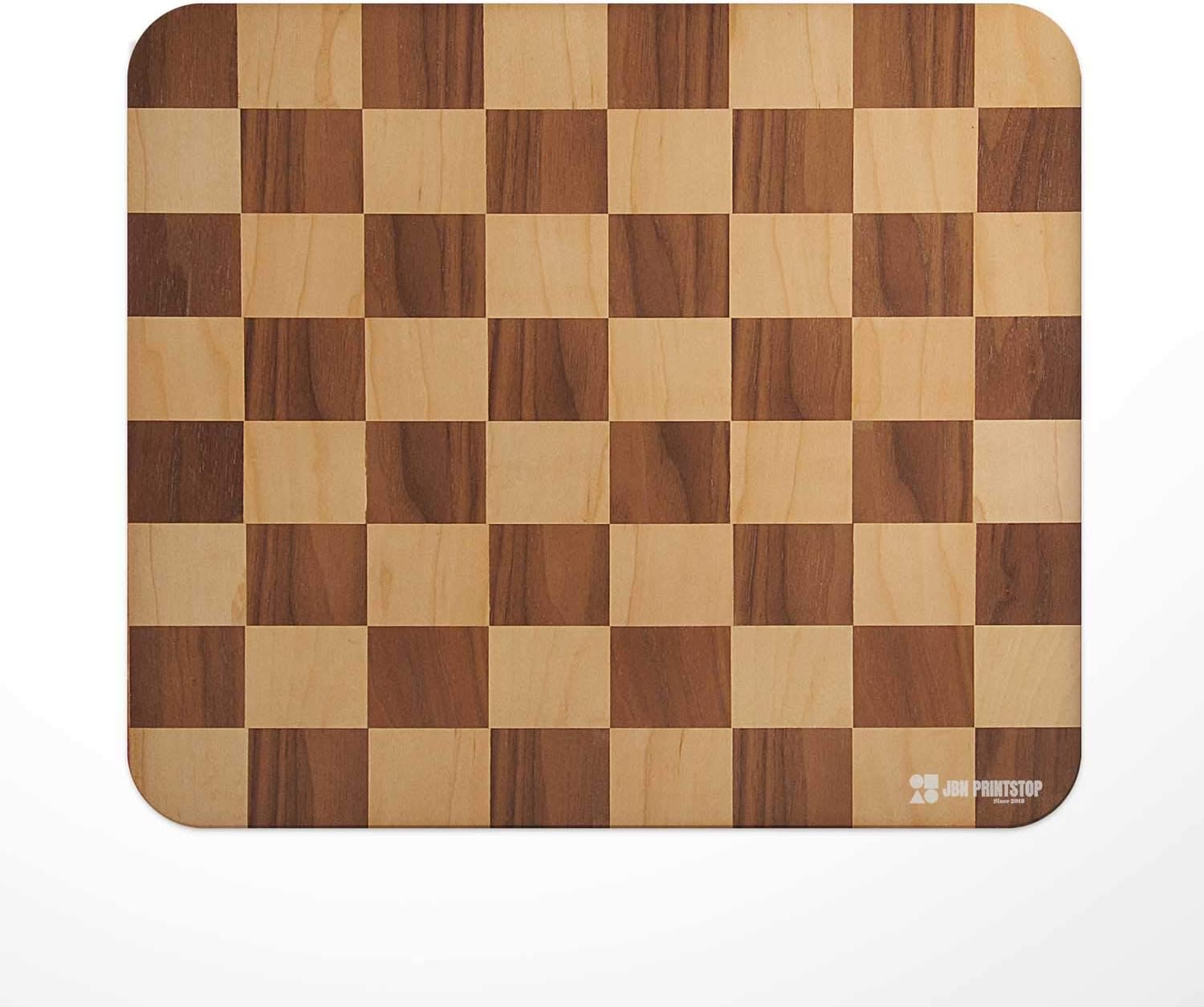 Morons Printed Chess Board Style Artistic and Creative Collection - Mousepad with Anti-Skid Rubber Base & Smooth Mouse Control for Laptop & Desktop; 220 x 180mm; Pack of 1 (MPAD-047)