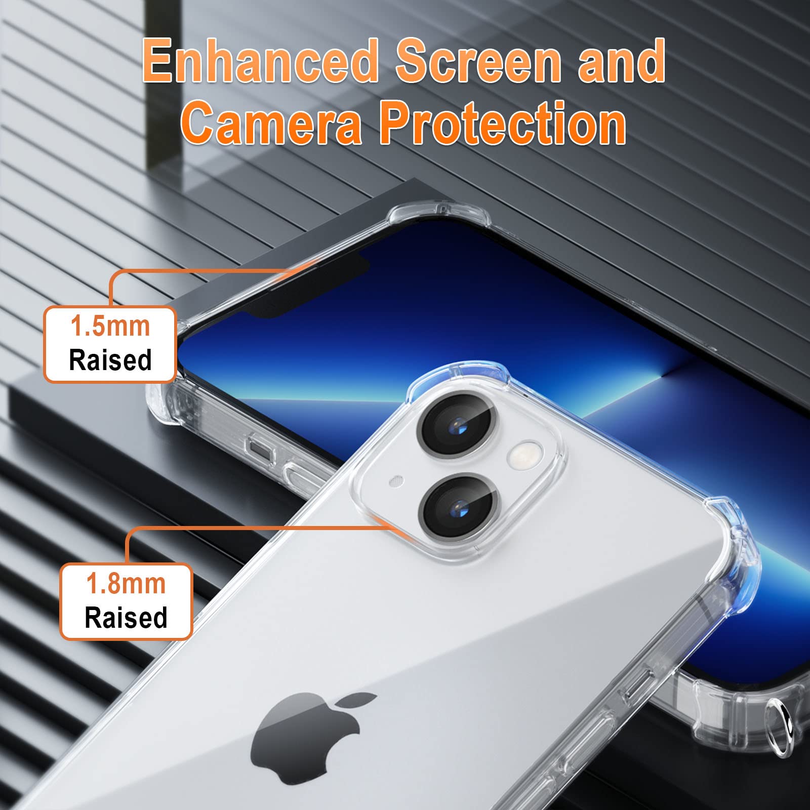Coque Transparente IPhone 12/12 Pro Avec Dragonne - Design Vache Souriante, Corde Réglable, Protection Choc - Silicone + PC