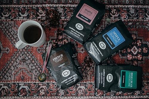 Miniatura 2 de Café con sabor a tarta de queso crema irlandesa, café arábica especial, tostado medio, 12 onzas, grano entero