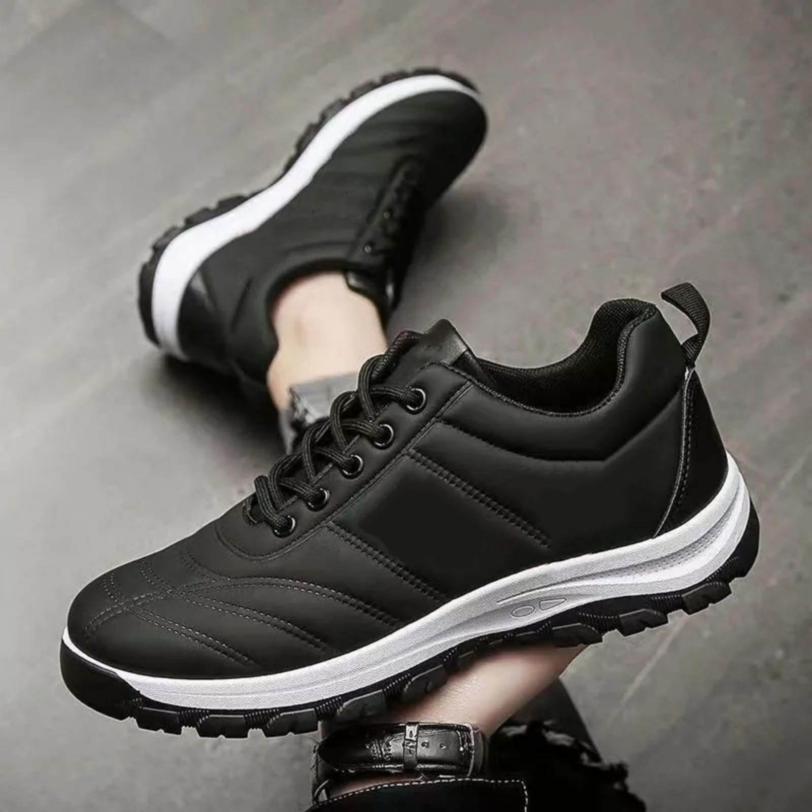 Zapatillas deportivas ortopédicas para hombre, transpirables, ligeras