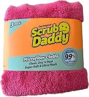 Vista 1 de Scrub Daddy Paquete de 3 paños de microfibra