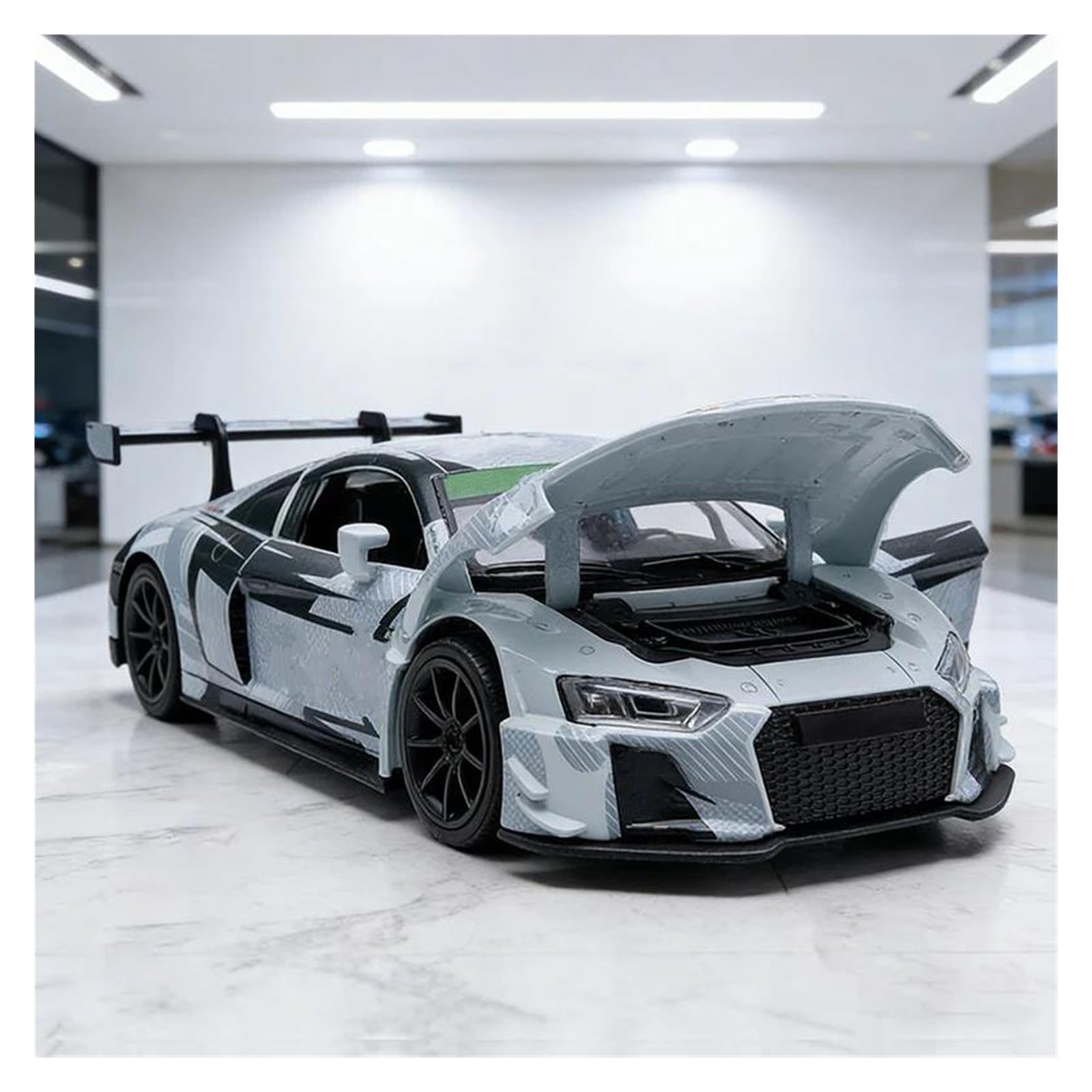 Btwodian Scale Model Car For AUDI R8 LMS GT3 Diecast Model Car
