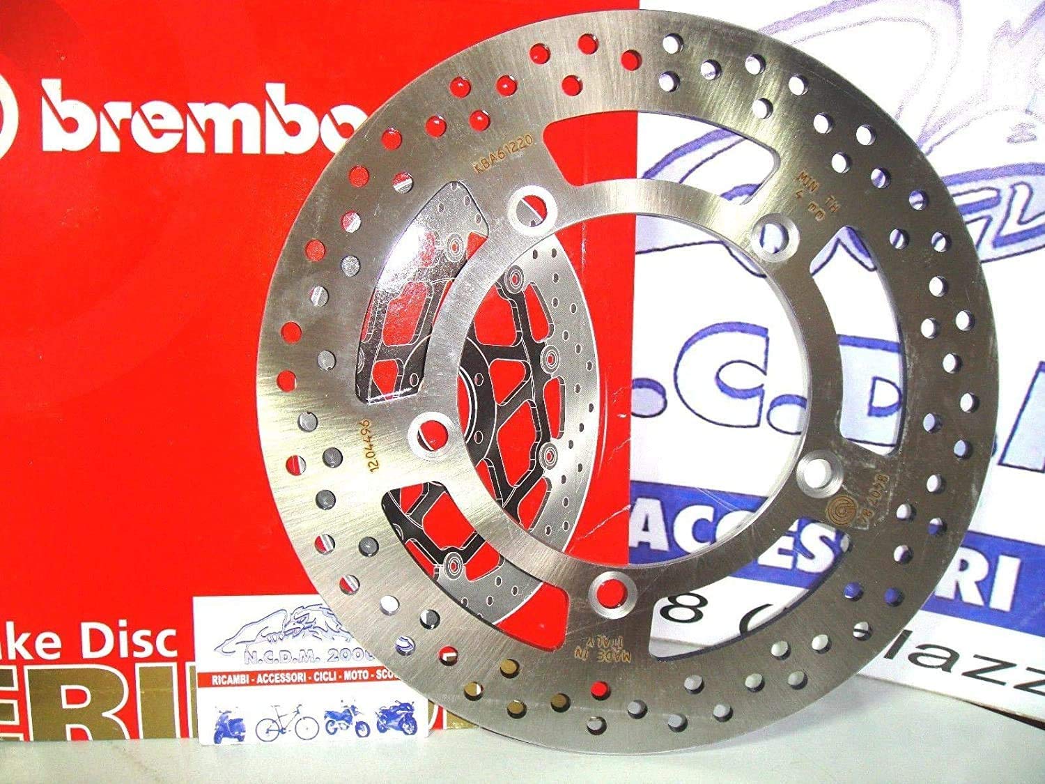 BREMBO SERIE ORO 68B407B4 DISCO FRENO ANTERIORE BURGMAN 400 ANNO 2004