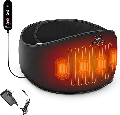 Miniatura 6 de Snailax Masajeador Shiatsu 2 en 1 para pies y espalda con almohadilla térmica Heat&Snailax para aliviar el dolor de espalda