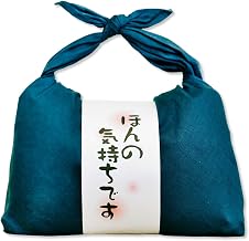 Rice Gift Bandana Wrap (Feeling Little x Blue), Niigata Prefecture, Koshihikari White Rice, 21.2 oz (600 g) (10.6 oz (300 g) x 2 Bags), Produced in Reiwa 7 Years