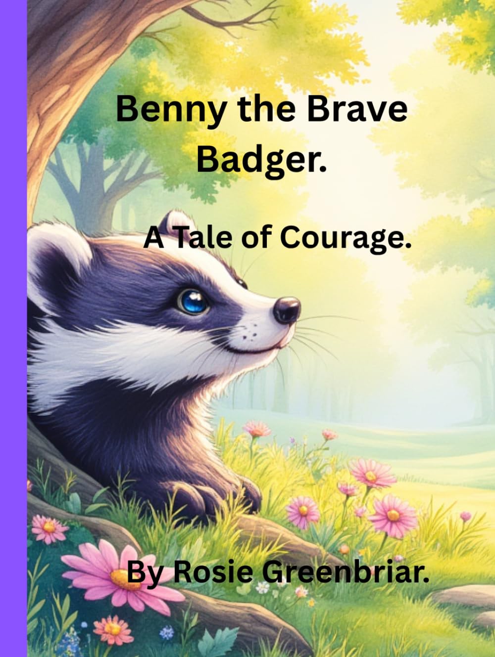 Benny the Brave Badger.: A Tale of Courage. (Animal Adventure.)