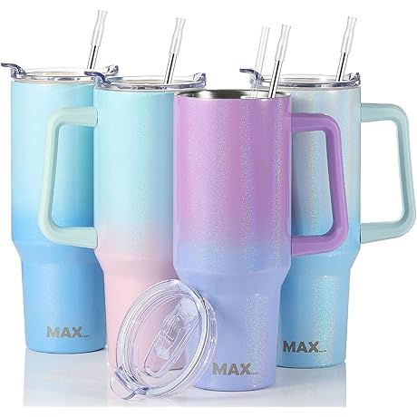MaxBase 40 oz Sparkle Sip Tumbler