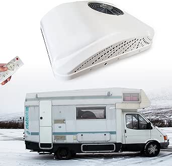 RV Air Conditioner 12V DC Universal Rooftop AC Unit RV Air Conditioner ...