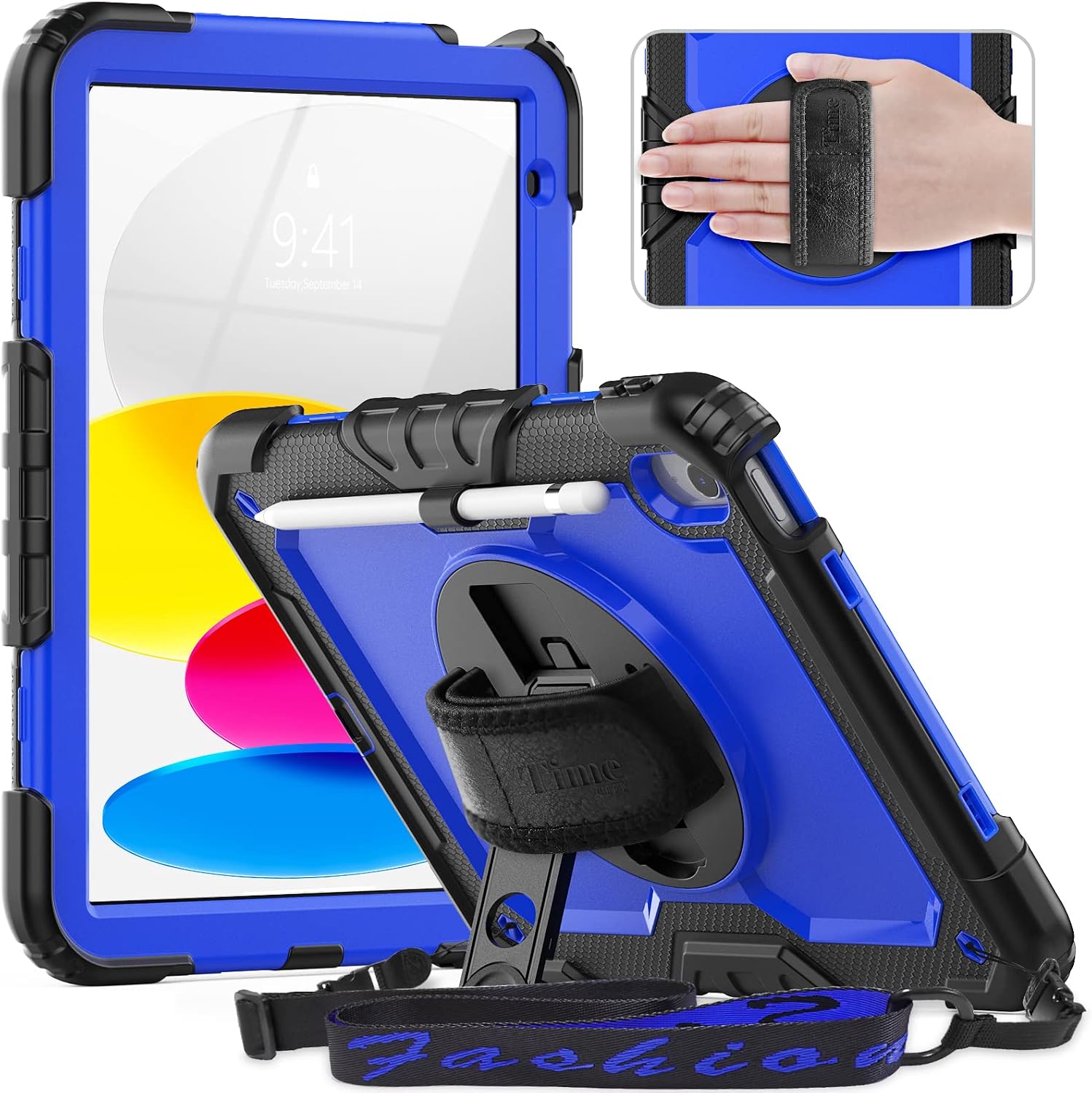 Custodia Timecy per iPad 9.7 (iPad Air 2 / iPad 6a / iPad 5a