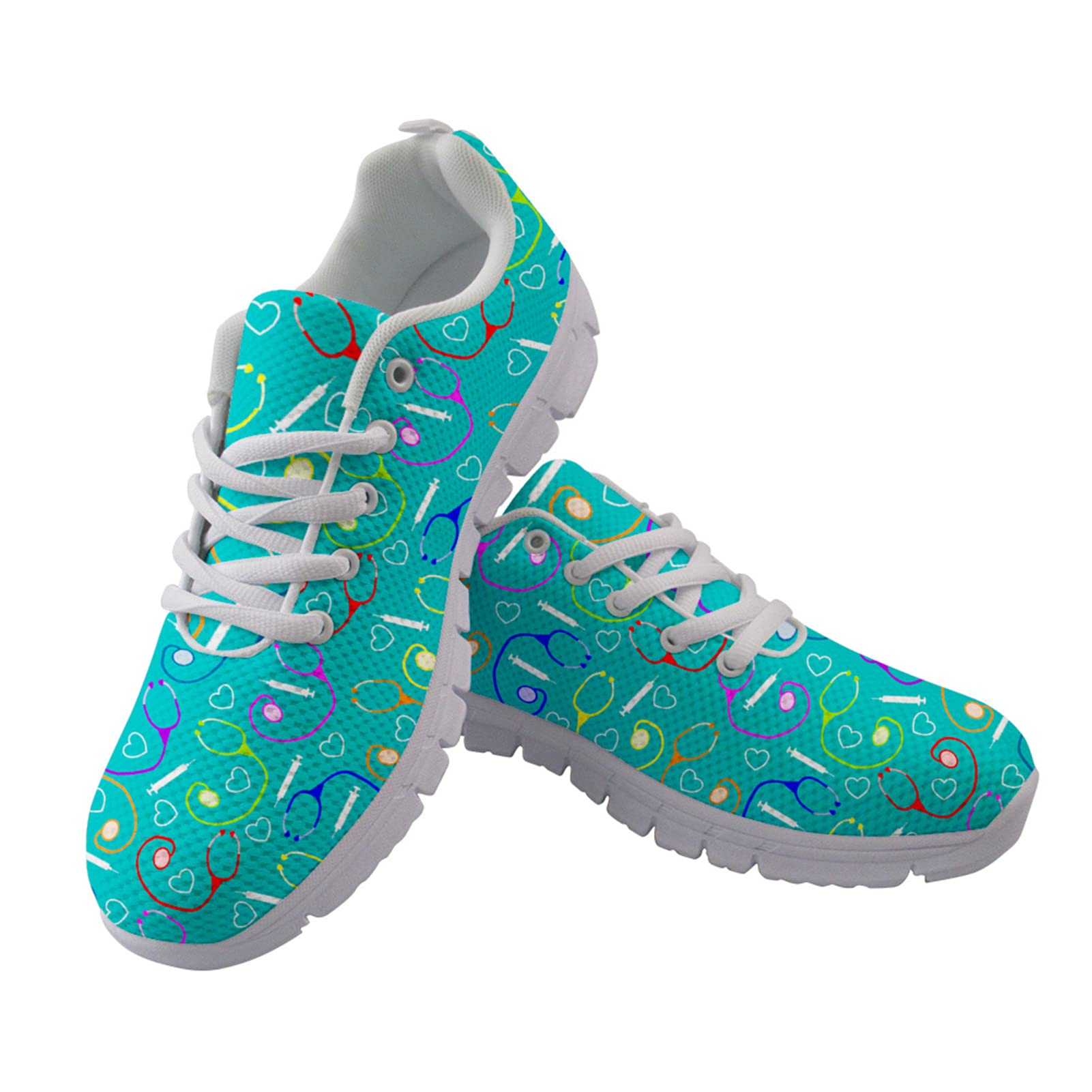 Wanyint Zapatillas ligeras de gimnasio casual para correr, zapatos de entrenadores para diario