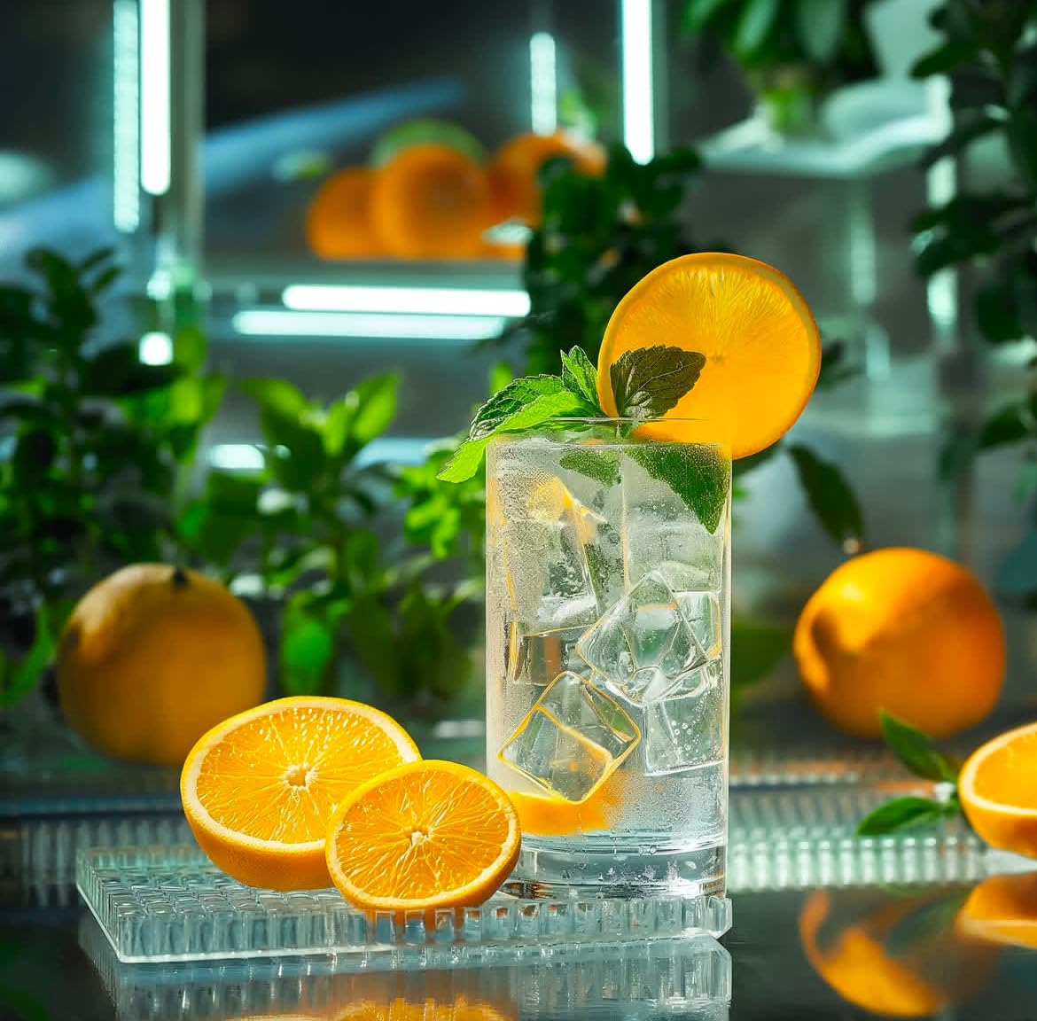 Gin Knopf | aus frischen Orangen und Käutern destilliert | einzigartiges Aroma | handcrafted Gin | 44% | 500ml