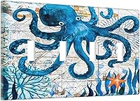 Vista 153 de Cubierta de interruptor de luz decorativa de pared de bruja negra Ouija Gótica Esqueleto Calavera 1 banda Placa frontal eléctrica de interruptor