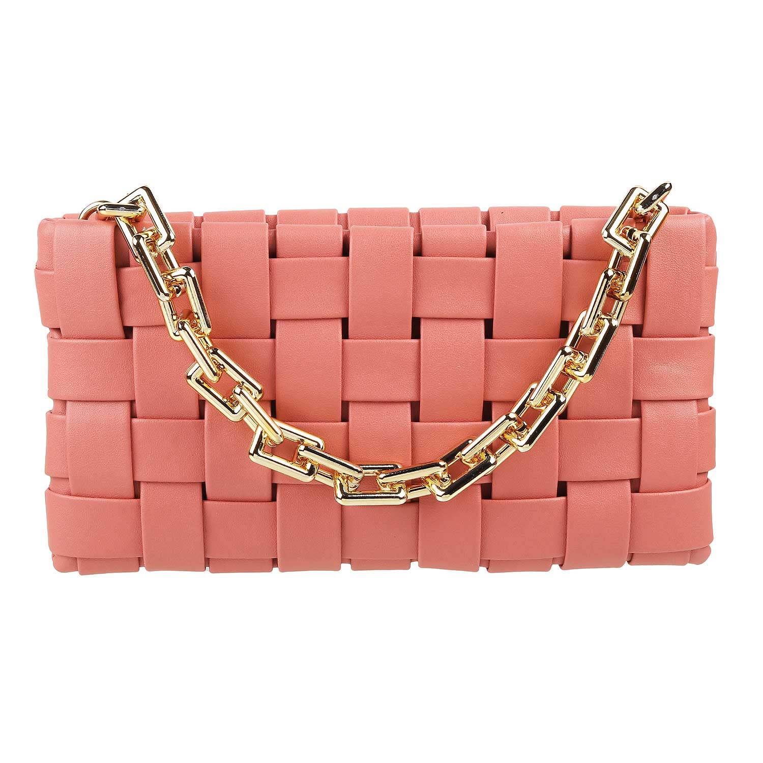Mochi Womens Synthetic Peach Clutch (One Size) (B0BCQNVNMR) Amazon Price History, Amazon Price Tracker
