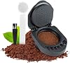 Reusable Capsule Adapter for Dolce Gusto, Coffee Capsule Converter Adapter Refillable Coffee Capsule Adapter Compatible with Piccolo XS/EDG 305/EDG 606.S/Genio S/Genio Mini