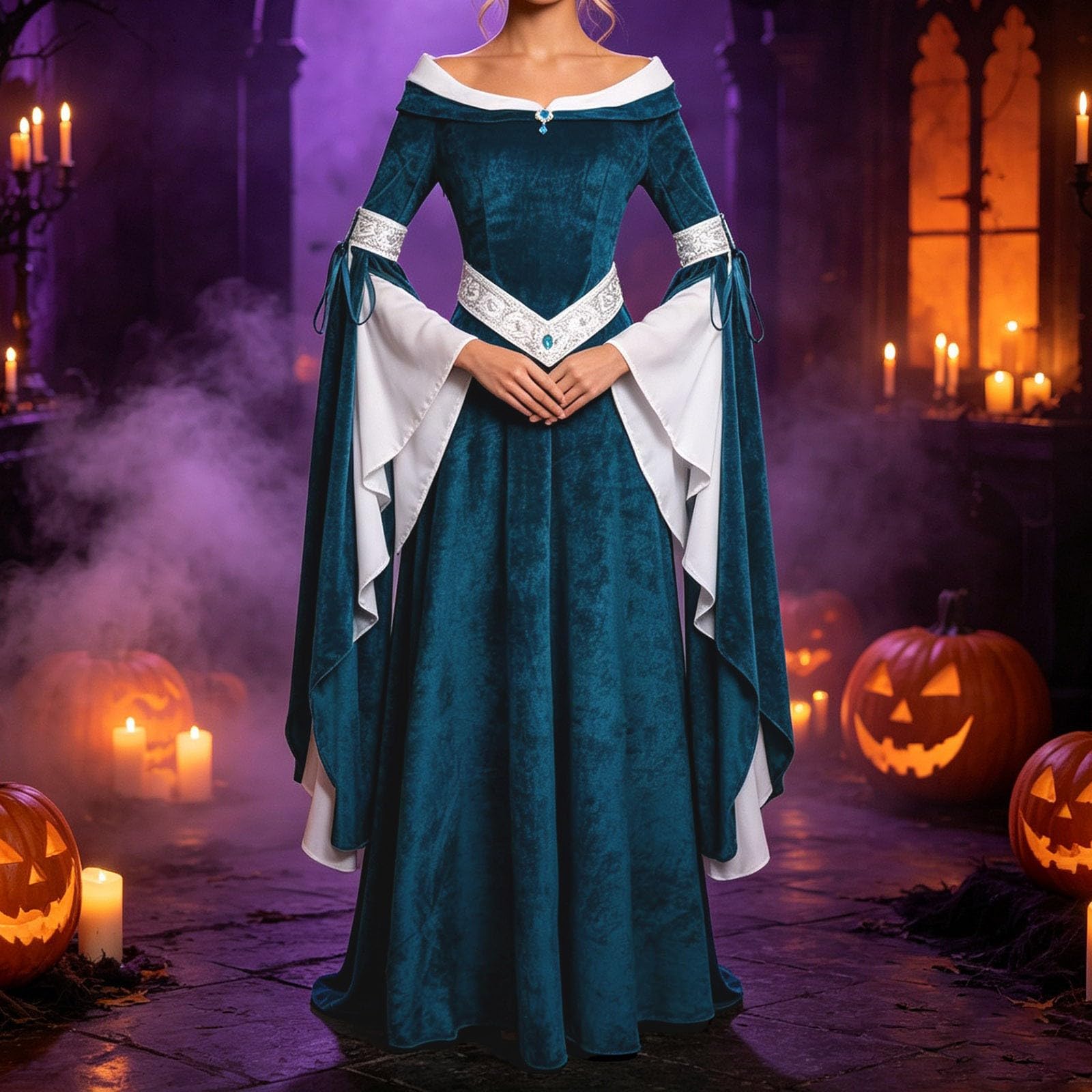 Damen Kurzarm Kleider Elegant V-Ausschnitt A-Linie Freizeitkleid