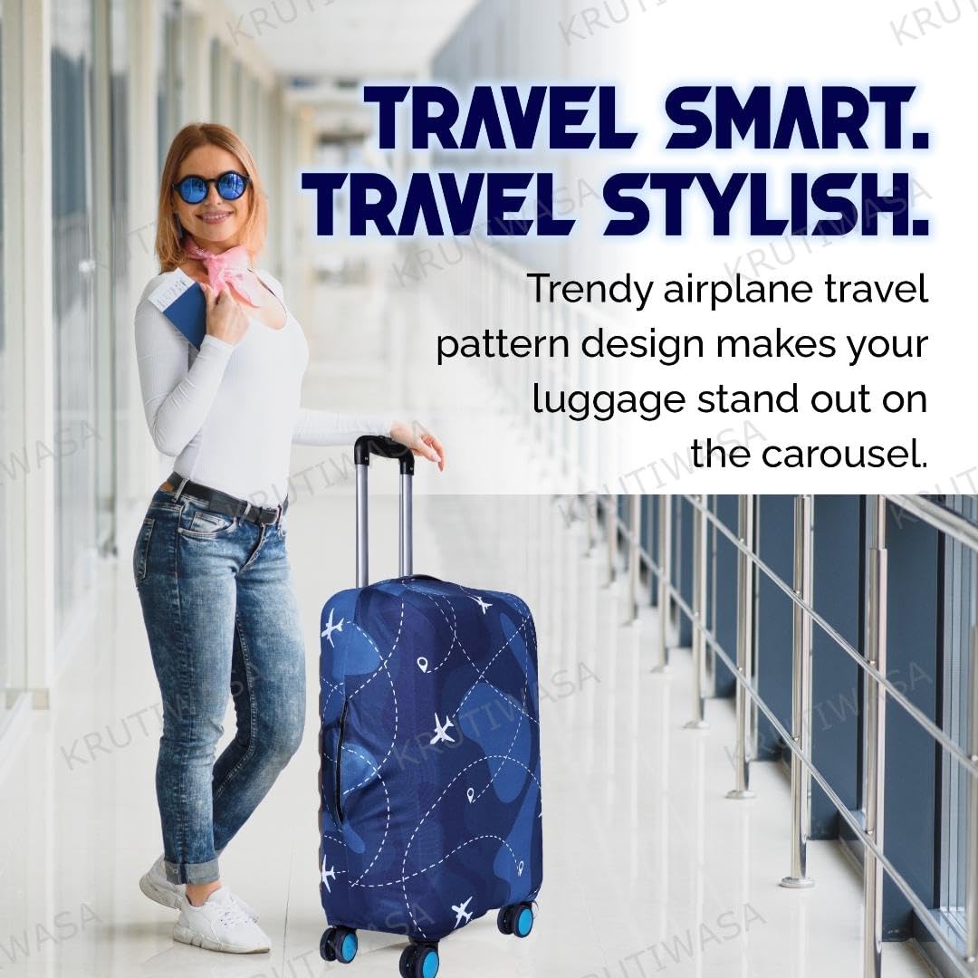 Protective Luggage Cover - Stylish Travel Protection -6