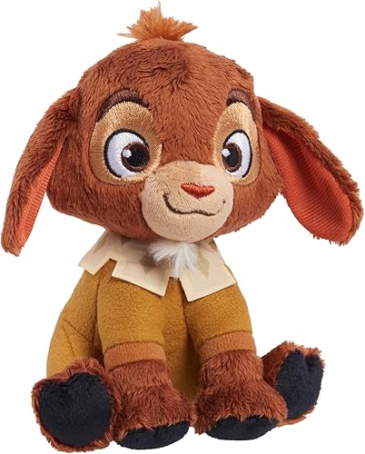 Miniatura 4 de Disney Wish - Peluche parlante de 5 pulgadas, diseño de San Valentín, animal de peluche, cabra, felpa súper suave, juguetes para niños a partir de 2