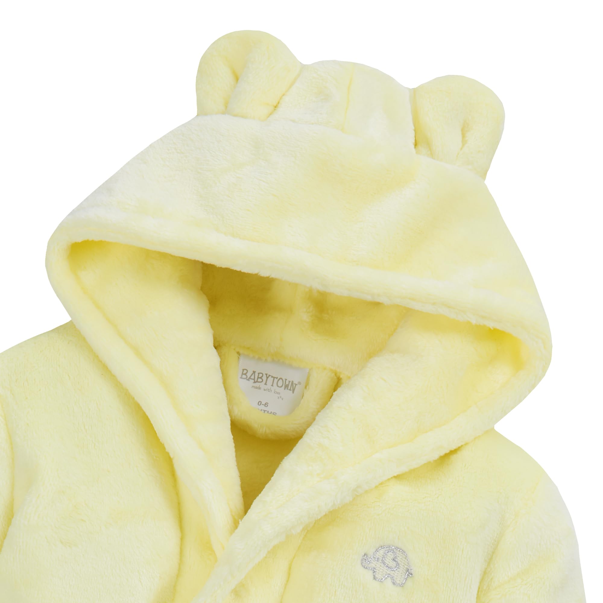 Peignoir bébé garçon fille flanelle polaire 6-24 mois