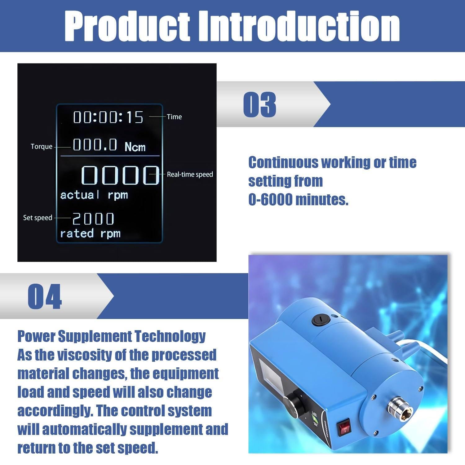 Homogeneizador Emulsionador De Alta Velocidad,Homogeneizador Digital Laboratorio,Velocidad Variable 2000–28000 RPM,Cabezal De Trabajo De Acero Inoxidable,Altura del Cabezal Ajustable F36
