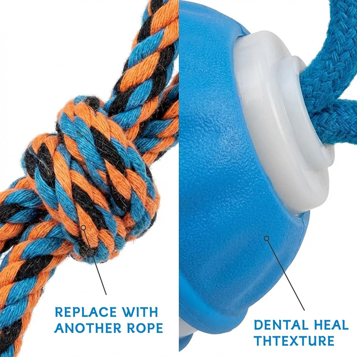 Zealburst Interactive Dog Toy Ball, 2026 Upgraded Motion Activated Rolling Ball with Squeaky Sounds, 360° Smart Automatic Moving Toy for Bored Cats & Dogs, Indoor & Outdoor Pet Exercise Toy (Blue) - Image 4