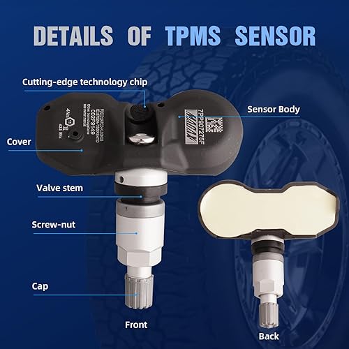 Vista 69 de Sensor de sistema de monitoreo de presión de neumáticos TPMS de 315 MHz, adaptación de reaprendizaje automático compatible con Mazda 2 3 5 6 MX-5