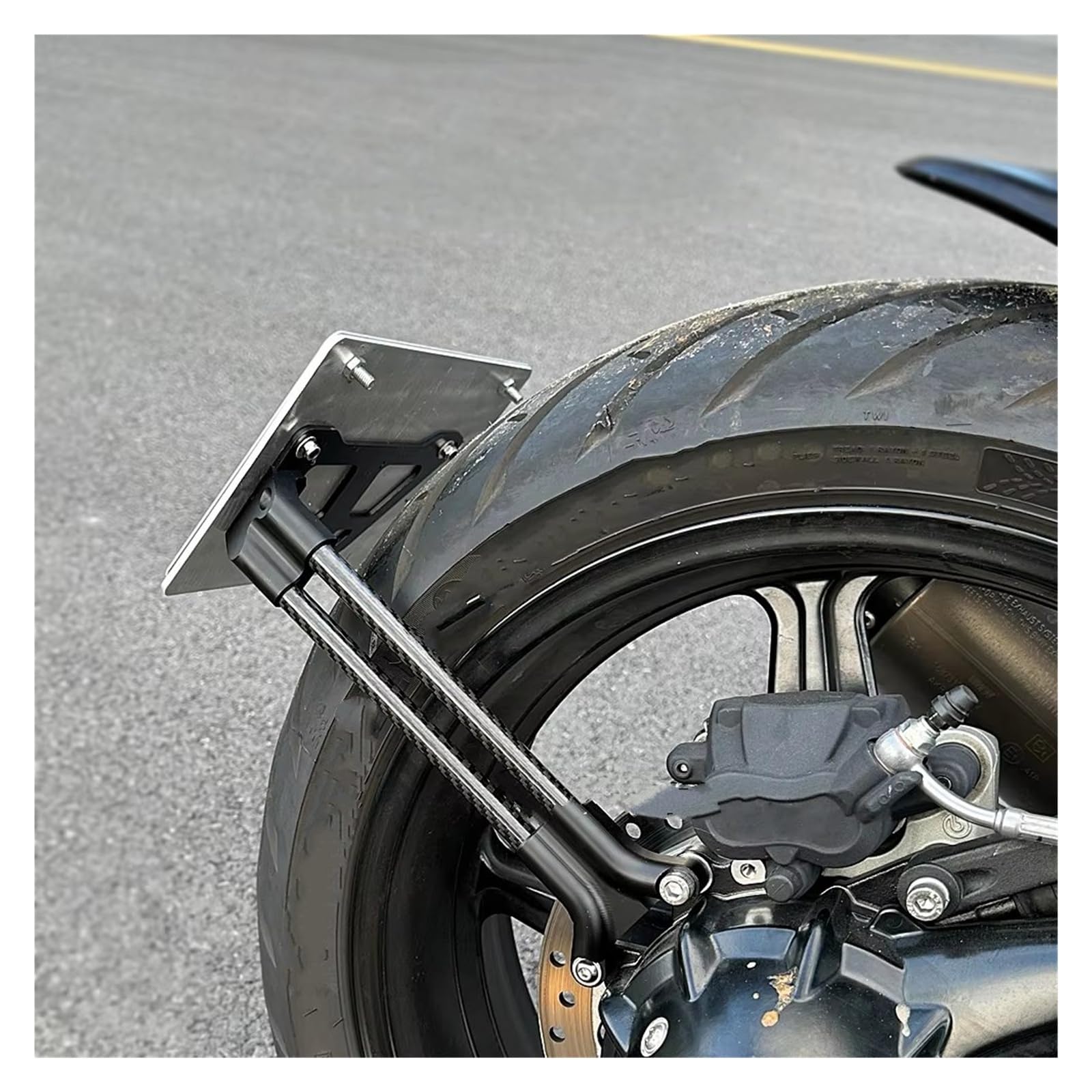 Cornice Targa Moto Staffa Registrazione Portatarga Per BMW Per R9T Per RNINET Per Urban GS Per Scramble Racer