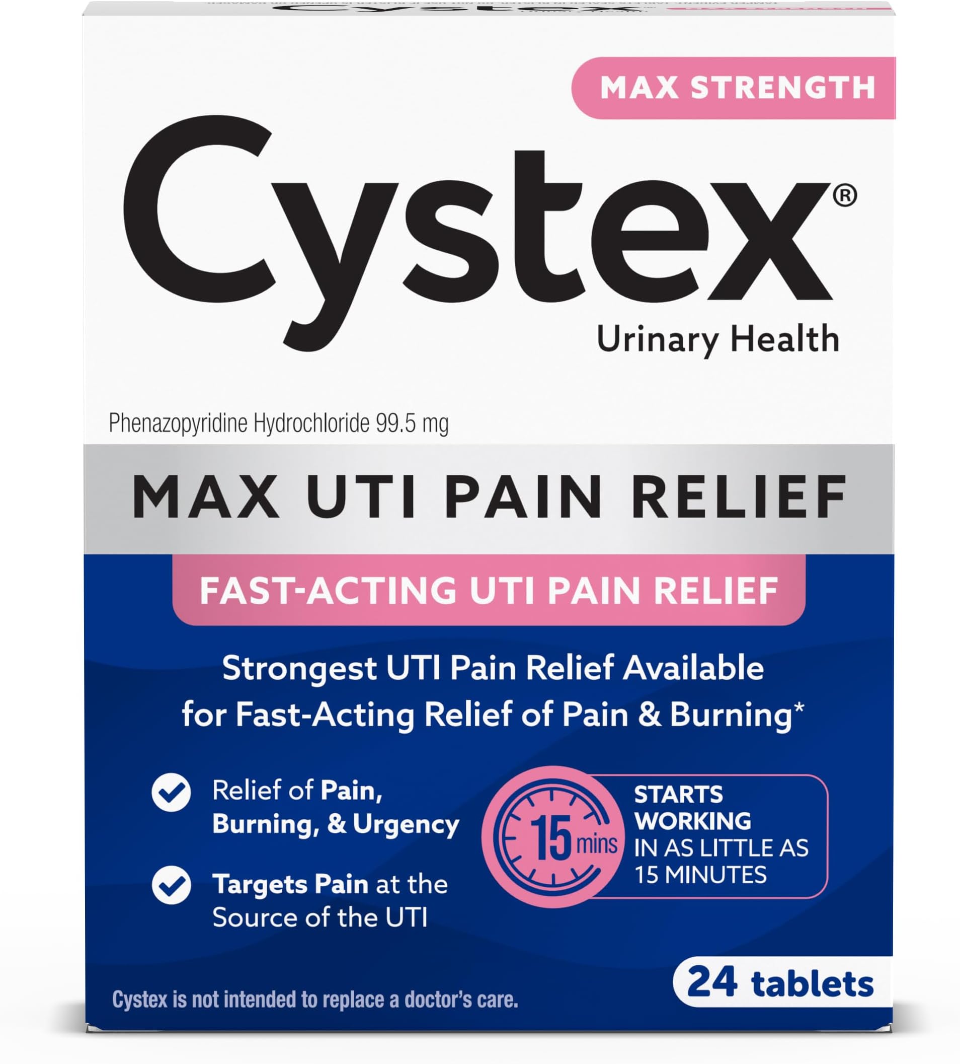 Max Strength Pain Relief 24ct
