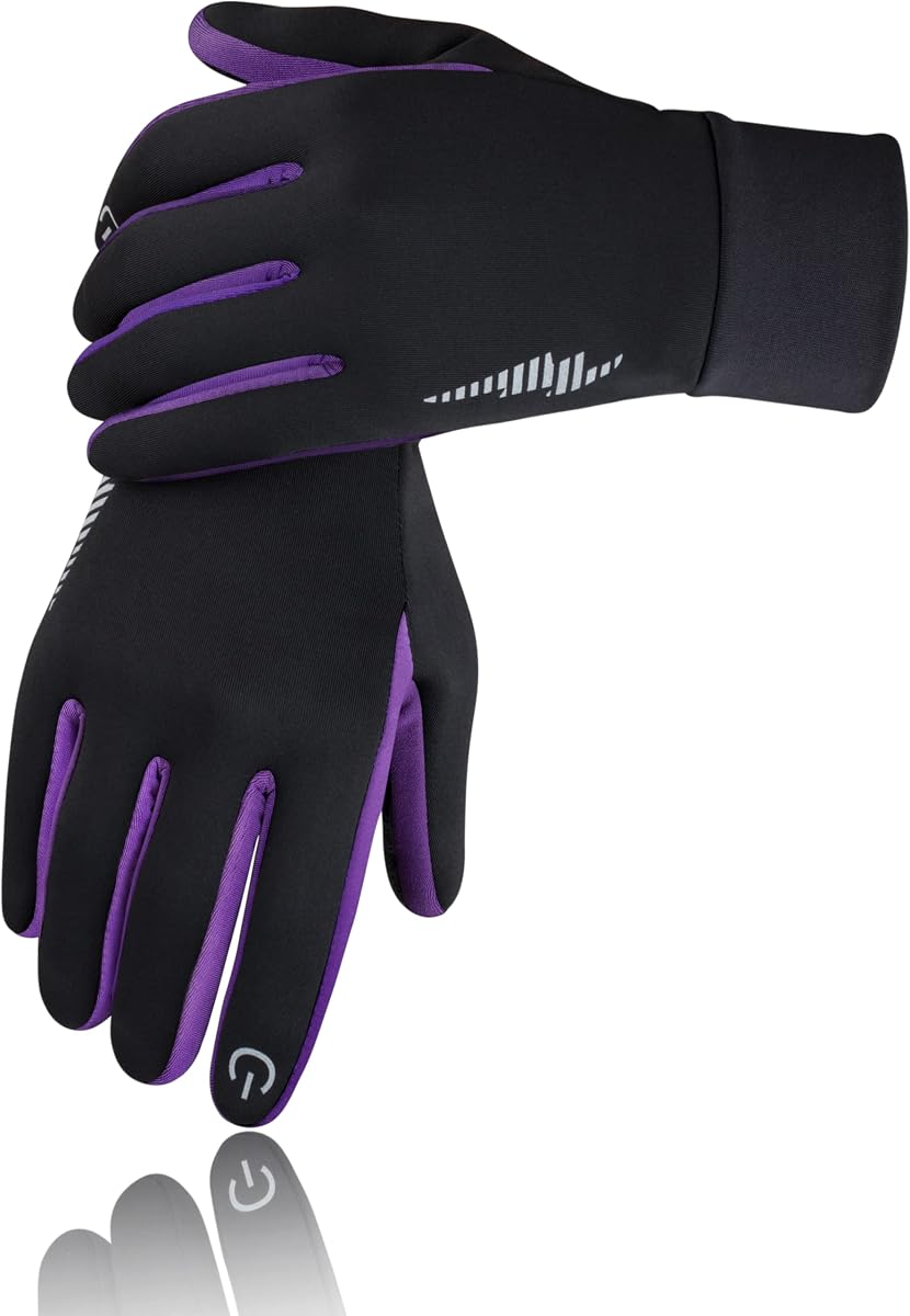 SIMARI Guantes de invierno para mujeres y hombres – Forros térmicos para guantes de esquí con pantalla táctil para clima frío, palma antideslizante y forro polar cálido, para correr, ciclismo, conducir, senderismo, caminar, deportes, enviar mensajes de texto al aire libre, trabajo