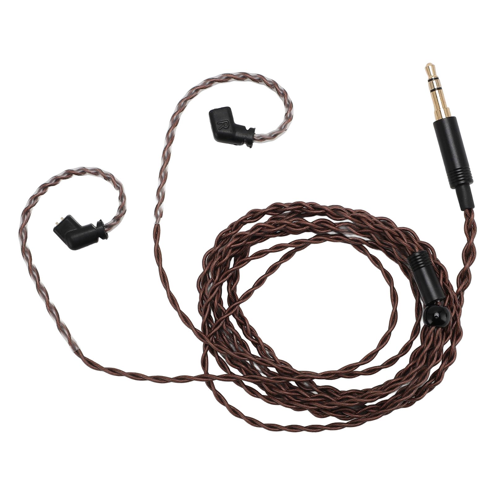 0.78mm 2 Pin Cable Earphone 3.5mm Wire, 1.2m/3.94ft, for ZSN, ZSN PRO,for UE RRM/5Pro/11Pro/18Pro, for CCA CA4/16,A10,C12, for CRA,C10 PRO,for TRN ST1, VX, BA5,for EM6L...