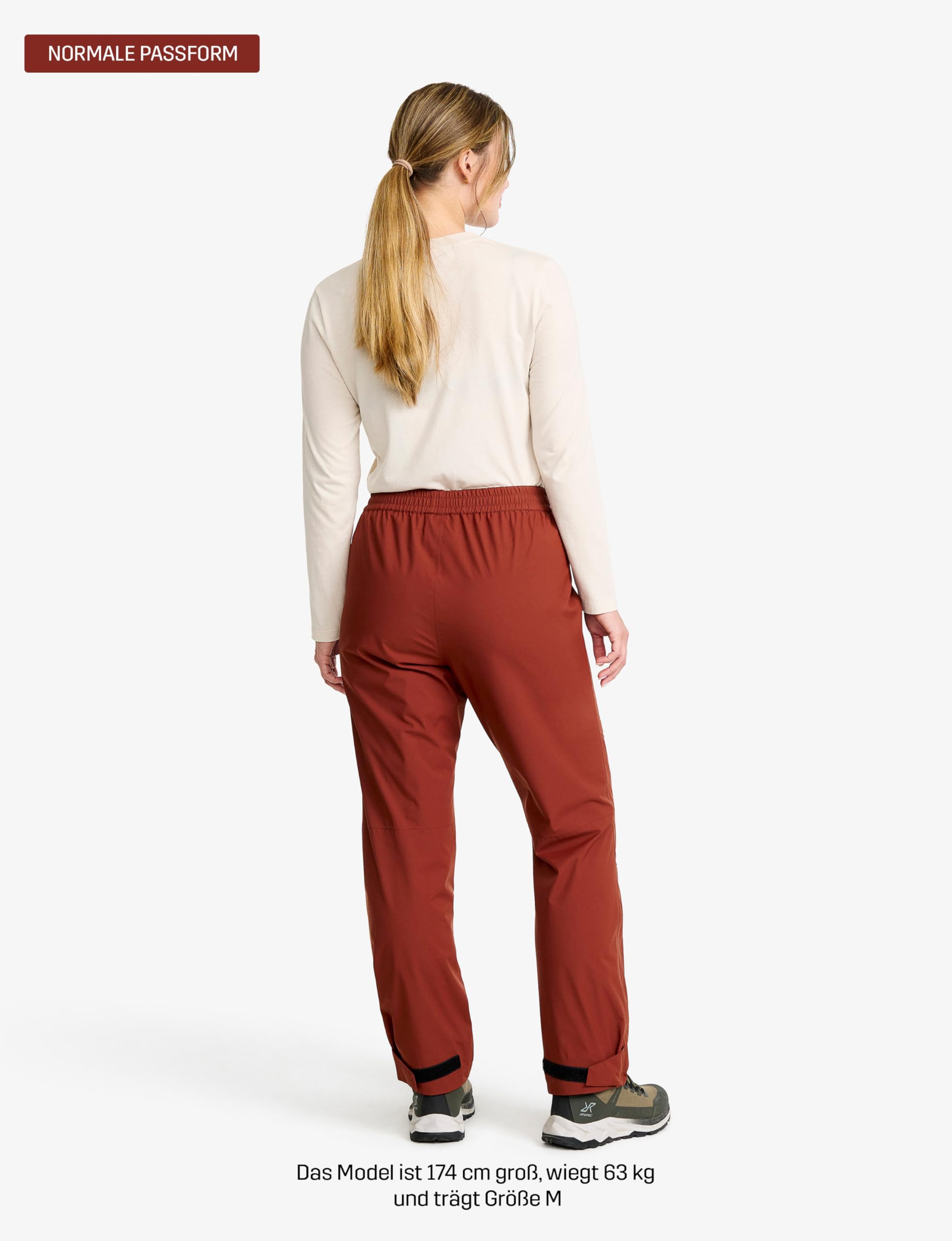 RevolutionRace Vector 2L Pants für Damen, Wasserichte und Winddichte Regenhose für Wandern