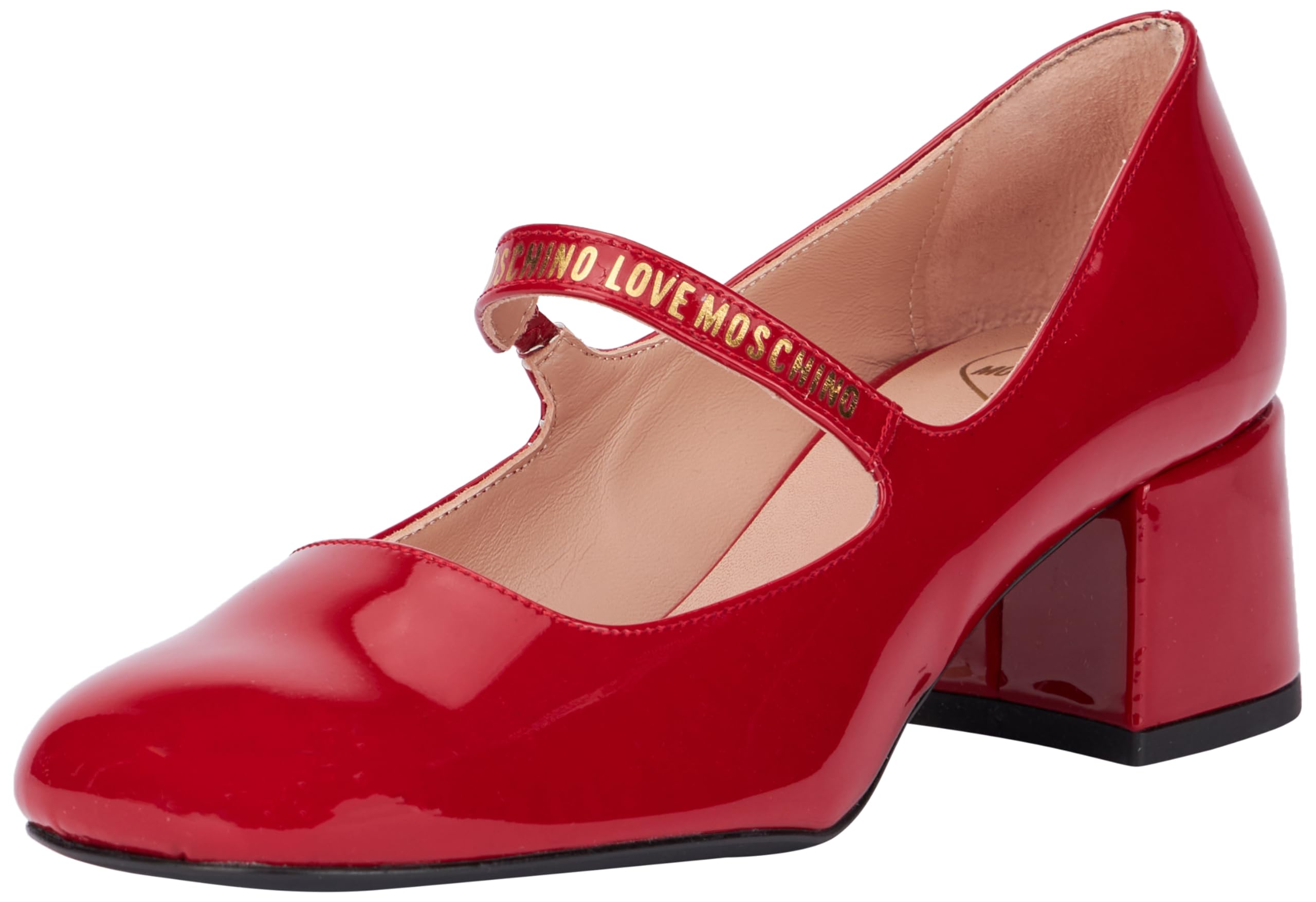 Love Moschino, Decollete Tacco Donna, LACCA, 37 EU