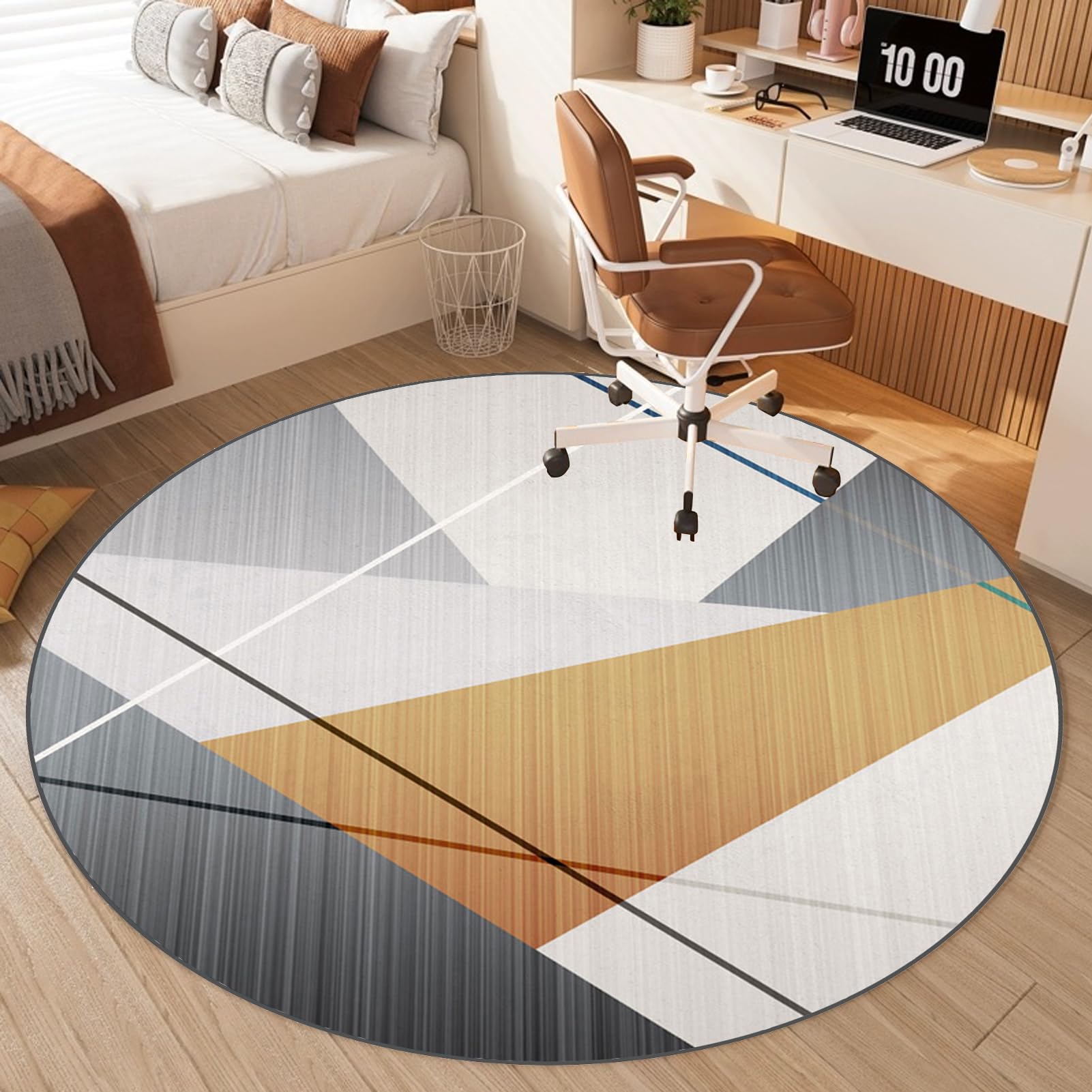 Tapete de madera dura para silla de computadora, tapete de escritorio para oficina, protector de silla rodante, tapete multiusos para el hogar, oficina y juegos, alfombra de protección