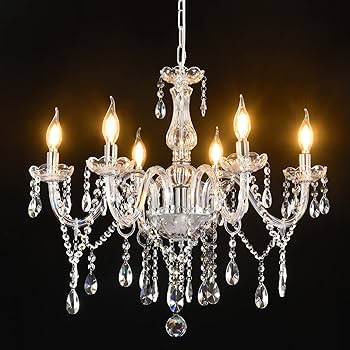 シャンデリア クリスタル アンティーク6灯 フラワー型お値下げしました。 Amazon.co.jp : シャンデリア クリスタル (プラスチックではない) 6灯