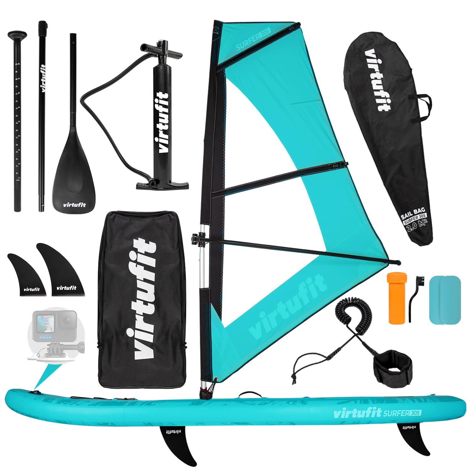 VirtuFit Supboard avec Accessoires et Sac de Transport