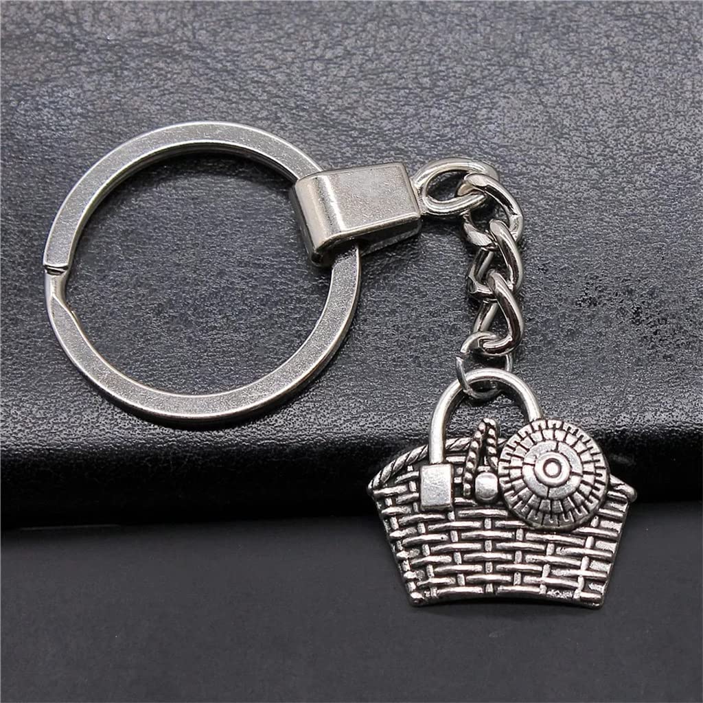 Porte-clés Vintage Personnalisé - Forme Canapé - Alliage Zinc - Longueur 10,5 Cm - Cadeau Original
