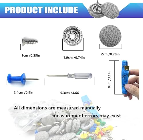 Miniatura 2 de stymart 60 piezas de retenedor de remaches de techo de automóvil remaches de reparación de techo de automóvil botón de reparación de techo para