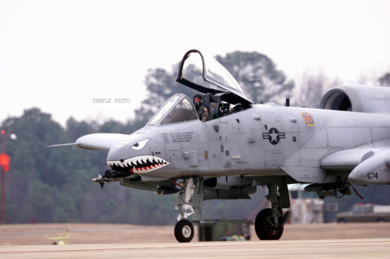 Photo An A10 Thunderbolt aircraft from the 23rd Fighter