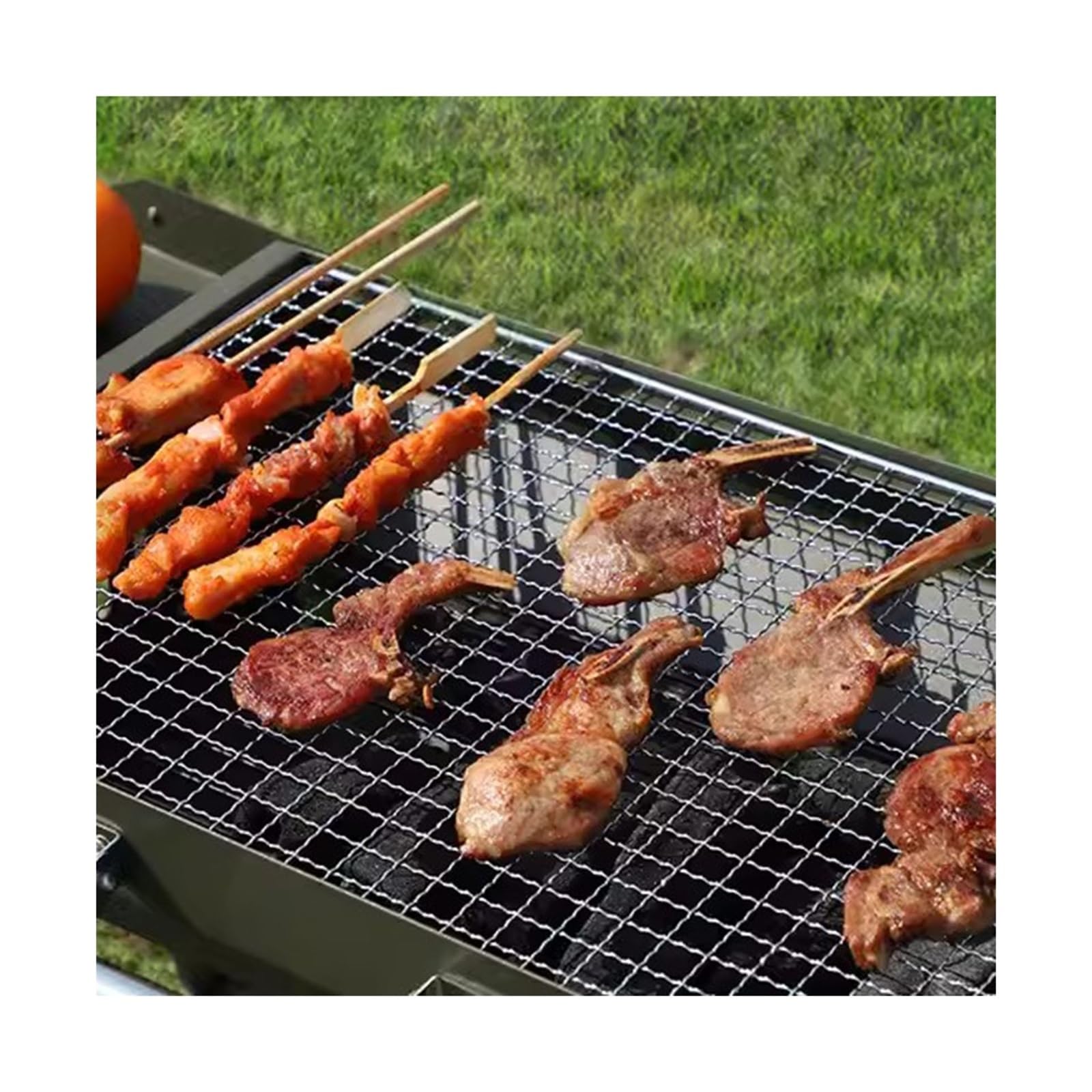 Przenośny grill Zewnętrzna przenośna składana kuchenka do grillowania Duża użytku domowego Wielofunkcyjny grill