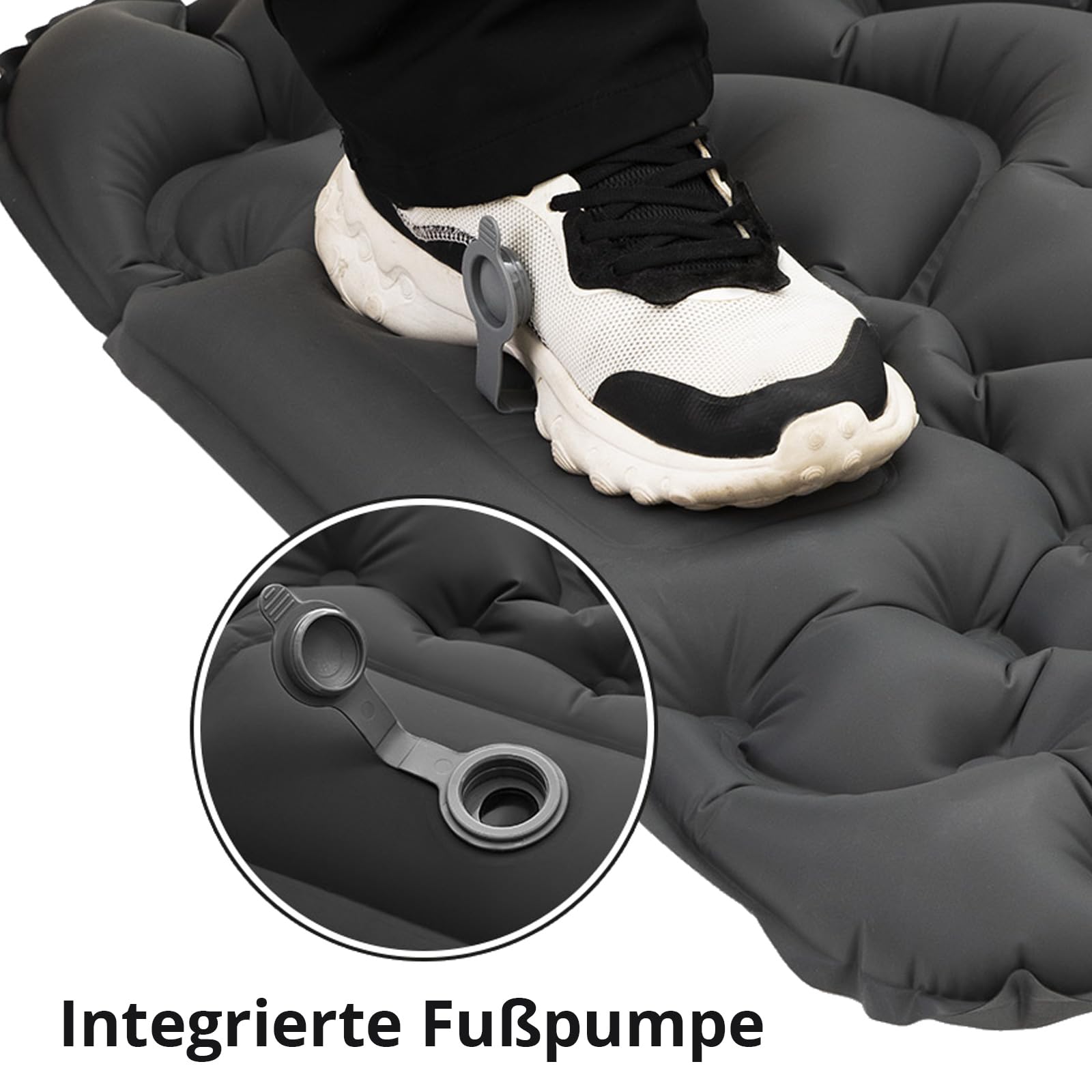 KingCamp Trekking Isomatte Wildwood Camping Luftbett Thermo Matte Leicht 0,9 kg Olive Green