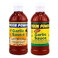 Vista 23 de Salsa de ajo Cajun Power - Sabor auténtico de Luisiana, salsa gourmet para cocinar, perfecta para recetas cajún, marinadas, parrilla y para sumergir