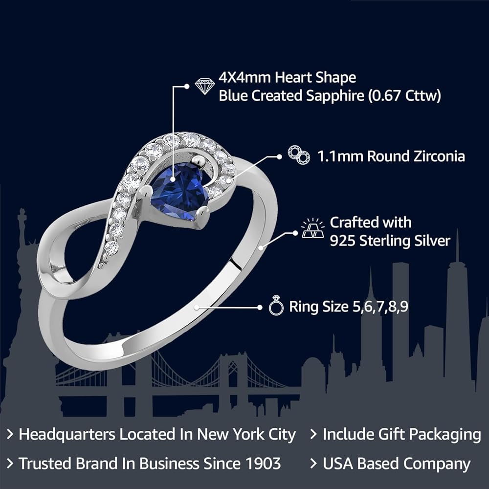 Amazon | [Gem Stone King] 0.67カラット シンセティック