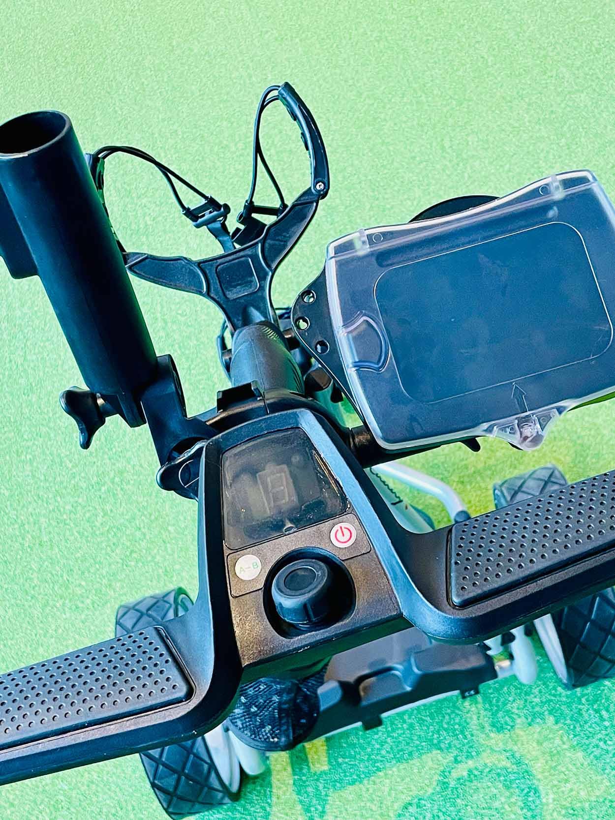 Caddyone 410 Lithium Elektro Golftrolley Silber