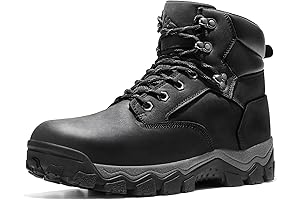 Men's Waterproof Hiking & Leather Work Boots