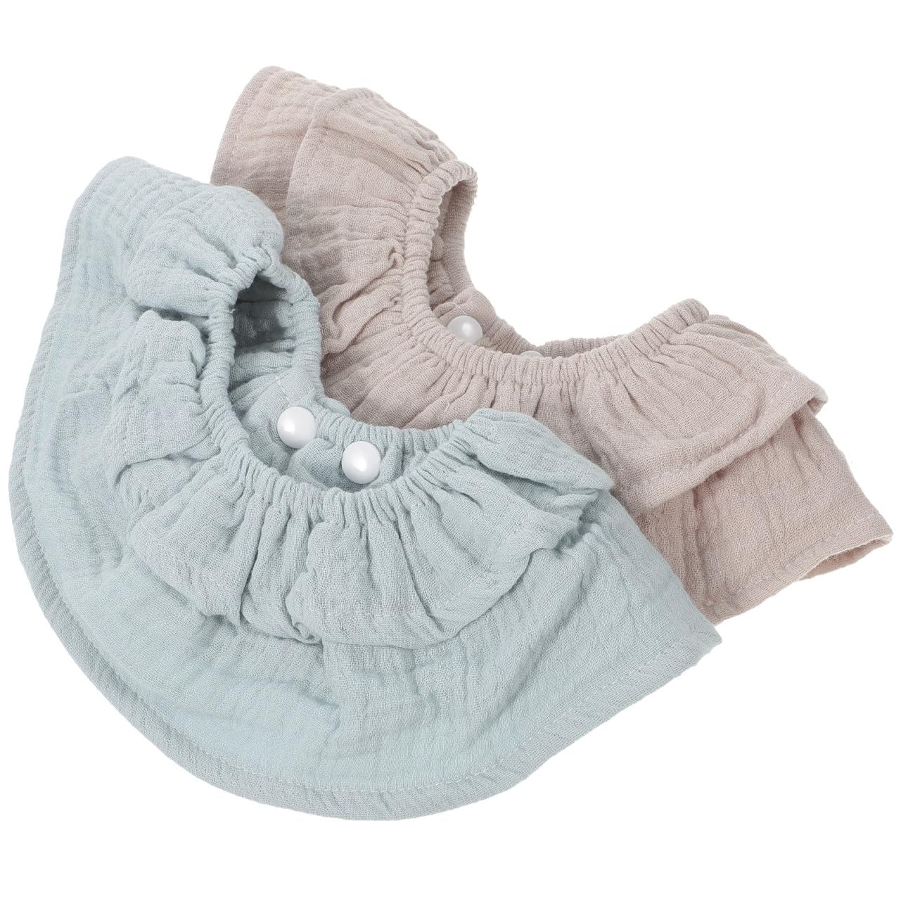 ifundom 6pièces Bavoirs Coton Absorbants Pour Bébés Bavoirs Réutilisables Pour Fille Et Garçon Accessoires De Dentition Doux Et Confortables