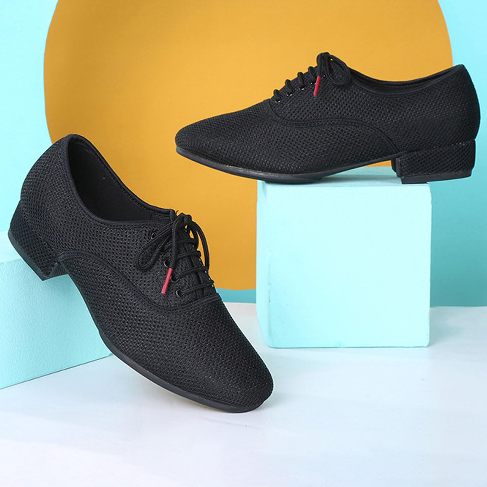 Zapatos de Baile Latino para Hombre con Cordones, Clásicos Modernos